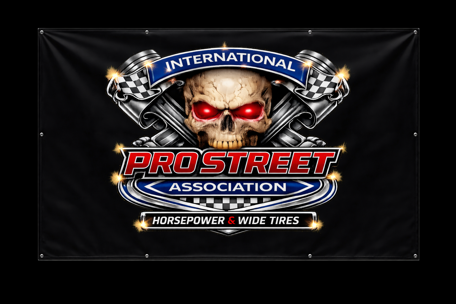 IPSA Skull Blue Edition Banner