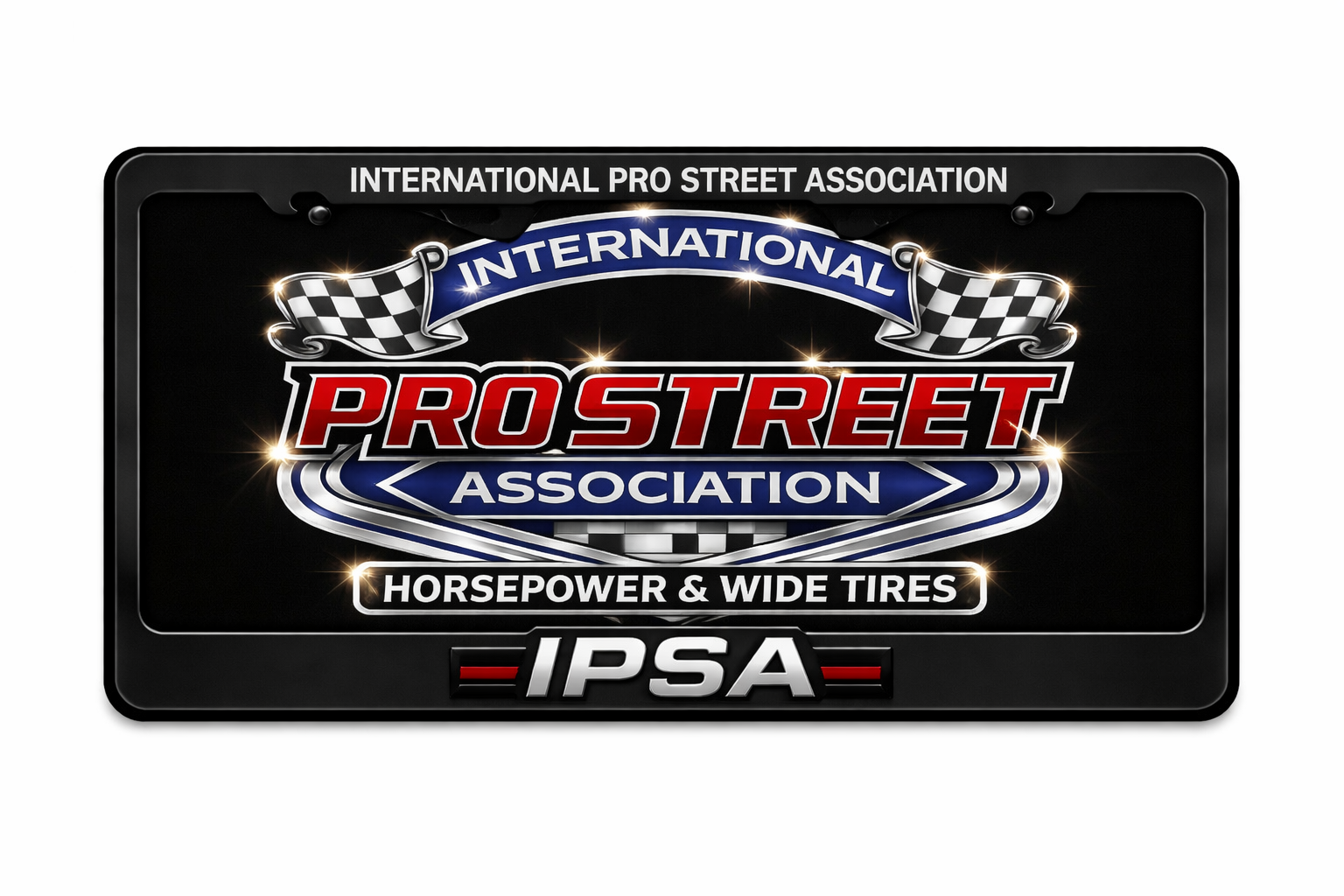 Official IPSA Frame Black (plate not included) thumbnail 2