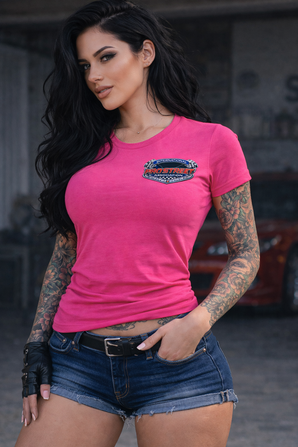 Skull Edition Womens Tee (Pink) thumbnail 4