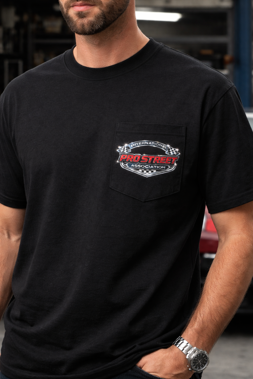 Non-Members Official IPSA Pocket Tee thumbnail 2